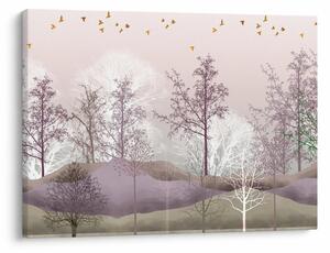 Tablou cu pădure (70x50 cm)