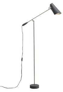 Lampadar Northern, Birdy, Gri, Camera de zi, Metal, Design