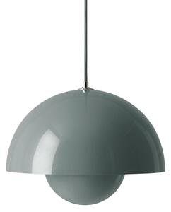 Lustră Pendul &Tradition, reglabil, Gri, Camera de zi, Metal, Design