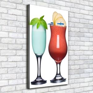 Tablou pe pânză cocktail-uri colorate