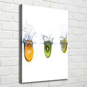 Tablou canvas Fructele sub apa