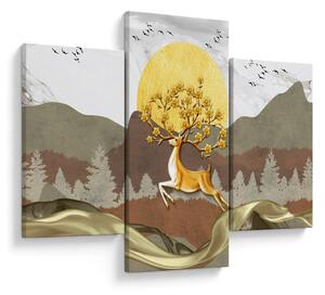Tablou cu cerb (90x60 cm)