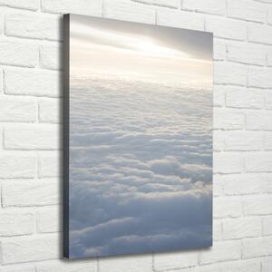 Tablou canvas Zbor deasupra norilor