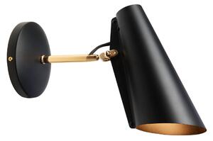 Lampă de perete Northern, BIRDY, Negru, Camera de zi, Metal, Design