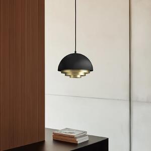 Lustră Pendul Warm Nordic, Milieu Colour Mini, reglabil, Auriu / Alamă, Camera de zi, Metal, Scandinavă
