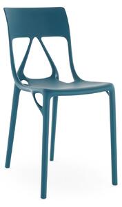 Lămpi de exterior Kartell, A.I. Lite, Albastru, Terasă, Plastic, Modern