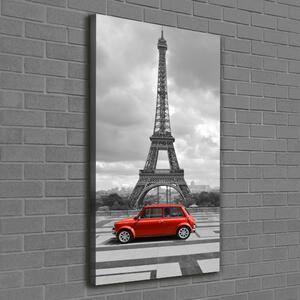 Tablou canvas Turnul Eiffel auto