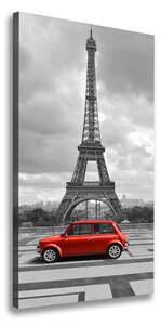 Tablou canvas Turnul Eiffel auto