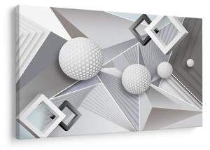 Tablou geometric abstract (90x60 cm)