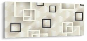 Tablou geometric abstract (120x50 cm)