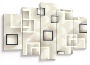 Tablou geometric abstract (150x105 cm)