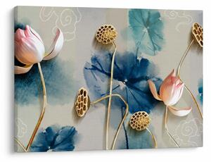 Tablou cu flori (70x50 cm)