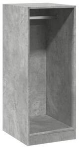 Dulap, gri beton, 48x41x102 cm, lemn prelucrat