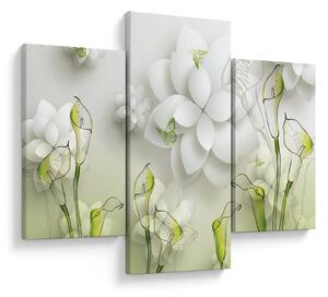 Tablou cu flori (90x60 cm)