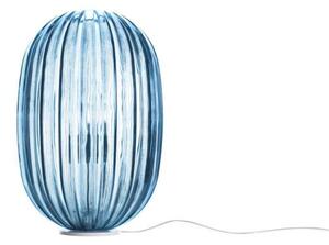Lampă de masă Foscarini, reglabil, Albastru, Camera de zi, Plastic