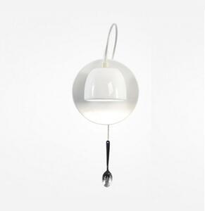Lampă de perete Ingo Maurer, Light au Lait, Alb, Camera de zi, Ceramică, Design