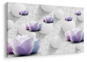 Tablou cu flori (90x60 cm)