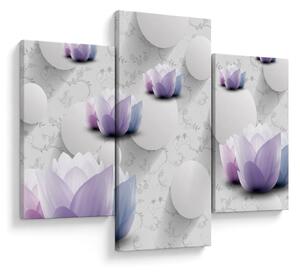 Tablou cu flori (90x60 cm)