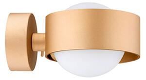 Lampă de perete Euluna, Auriu / Alamă, Camera de zi, Metal
