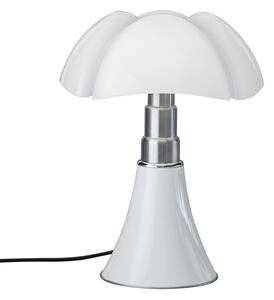 Lampă de masă Martinelli Luce, Minipipistrello, reglabil, Alb, Camera de zi, Metal, Design
