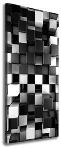 Tablouri tipărite pe pânză cuburi de abstractizare
