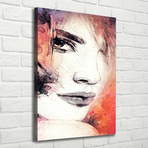 Tablou canvas Abstracție femeie