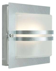 Bern Aplica de Exterior Frosted/Galvanised