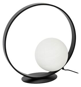 Lampă de masă NOLA, Infinite, Negru, Camera de zi, Sticlă, Modern