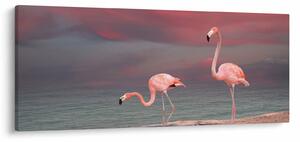Tablou - Flamingo (120x50 cm)