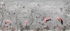 Flamingo Rendezvous Grey