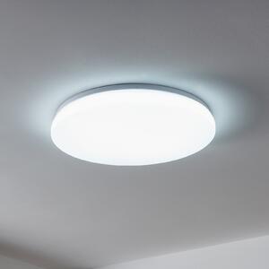 EGLO connect Totari-Z LED plafonieră cu LED, alb 56cm, reglabil, Alb, Camera de zi / sufragerie, Plastic