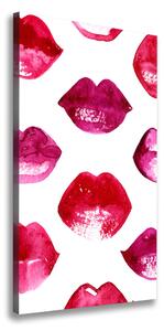 Imprimare tablou canvas buze rosii