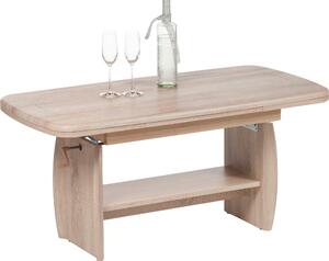 Masuta de cafea extensibila Kirk 115-175/52-64/59 cm