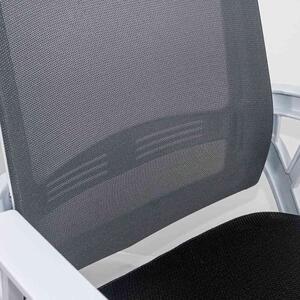 Scaun de birou din material textil si respirabil OFF 624 negru