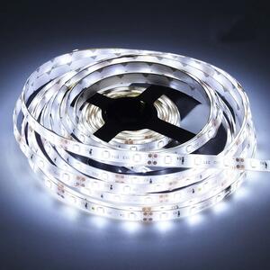 Banda LED decorativa, 12V, 600 diode, lumina alb rece, 6500K, 24-26lm/led, 5 m, IP20