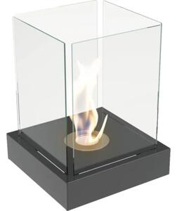Șemineu bioetanol portabil Tango 4, 42,3x40 cm, 0,2 l, negru