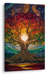Tablou arborele vieții mistic și stele