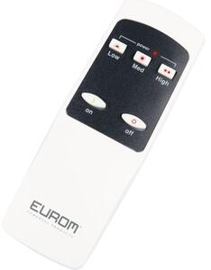 Încălzitor terasă electric Eurom Golden 2200 RCD 2200 W, 3 trepte de putere, montaj pe perete, 61x12 cm, gri