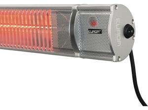 Încălzitor terasă electric Eurom Golden 2200 RCD 2200 W, 3 trepte de putere, montaj pe perete, 61x12 cm, gri