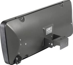 Încălzitor terasă electric Eurom Q-Time 2001 2000 W, 3 trepte de putere, montaj pe perete, 50x20 cm, negru