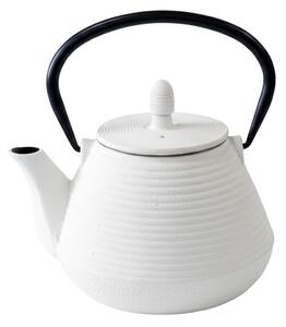 Ceainic din fontă cu infuzor YUKI, 1000 ml, alb