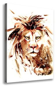 Pictură pe pânză Leu