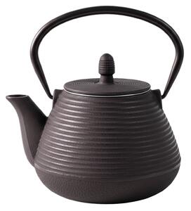 Ceainic din fontă cu infuzor YUKI, 1000 ml, negru