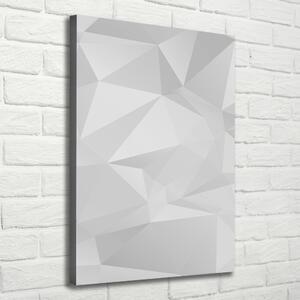 Imprimare tablou canvas triunghiuri abstractizare