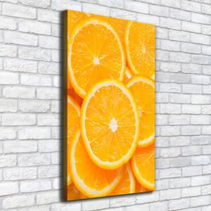 Pictură pe pânză felii de portocale