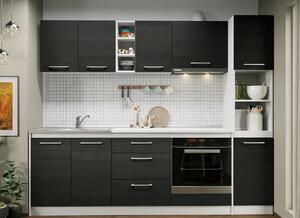 Bucătărie Noir - 18 - 243.2 cm