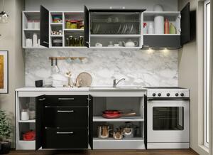 Bucătărie Noir - 22 - 260 cm