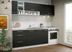 Bucătărie Noir - 17 - 230 cm