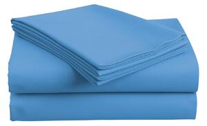 Cearsaf din bumbac LUX azur-albastru 140x240 cm
