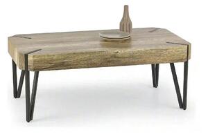 Masuta EMILY, stejar salbatic/negru, 110x60x42 cm